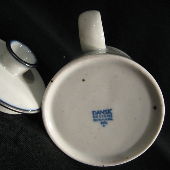 DANSK BLUE MIST CREAMER AND LID - Picture 2 of 2